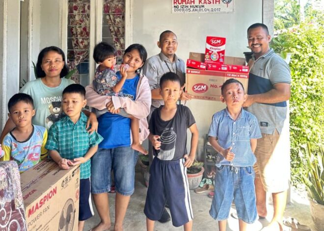 BRI BO Kisaran Berikan Bantuan Kepada Yayasan Gunung Sion Kanaan “Rumah Kasih”