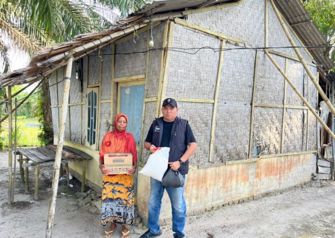 Peduli Sesama, Arkamedia Salurkan Bantuan untuk Warga Kurang Mampu dan Lansia di Sergai