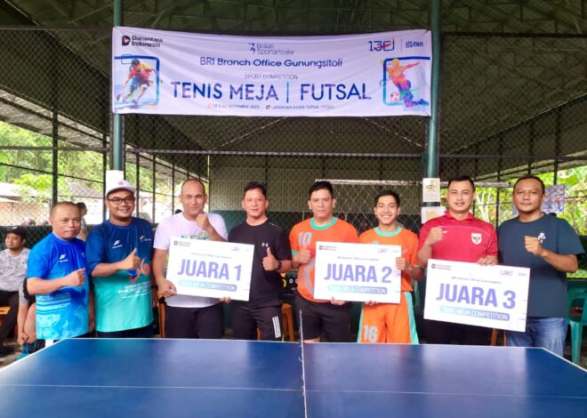 BRI BO Gunungsitoli Manifestasikan Semangat HUT Ke-130 Melalui Kompetisi BRI Sportartcular 2025