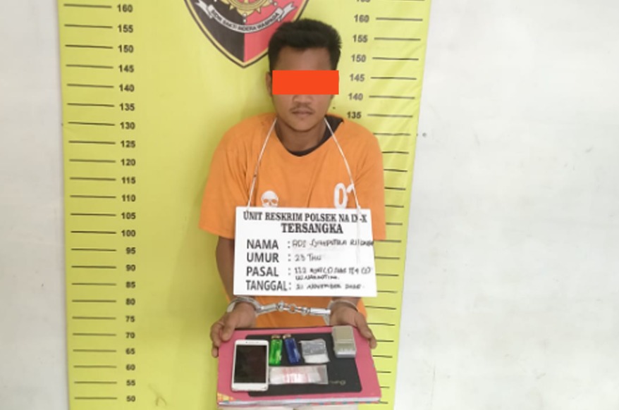 Gerak Cepat Polsek Na IX–X, Dua Pengedar Sabu Ditangkap di Aek Kota Batu