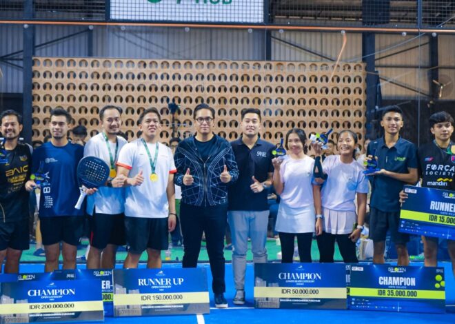 Rico Waas Sebut Padel Tournament 59 Open Jadi yang Terbesar di Sumut, Lifestyle Sekaligus Olahraga