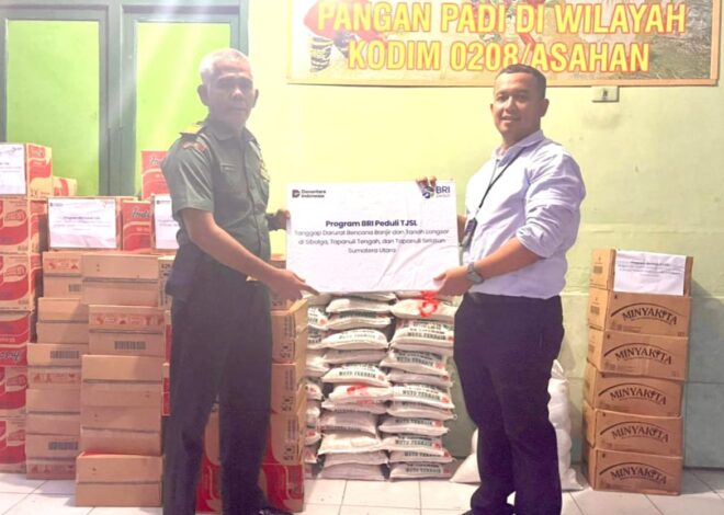 BRI BO Kisaran Salurkan Bantuan Korban Banjir Sibolga, Tapteng, dan Tapsel