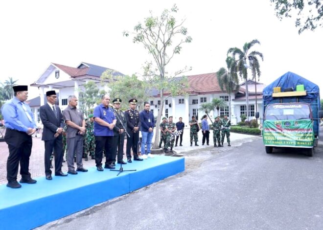 BRI BO Kisaran Turut Berkontribusi Beri Bantuan Kemanusiaan Peduli Korban Bencana Alam Sumatera Kodim 0208/Asahan