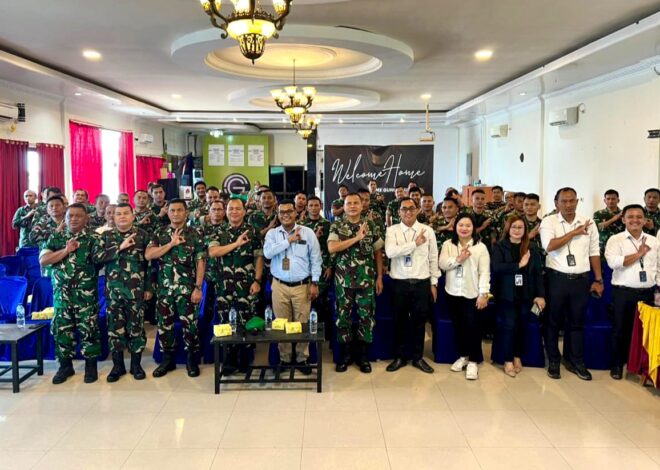 BRI BO Gunungsitoli Gelar Sosialisasi Produk Perbankan kepada Personel Kodim 0213/Nias