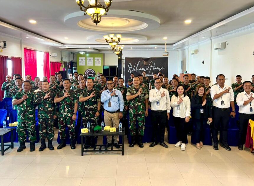 BRI BO Gunungsitoli Gelar Sosialisasi Produk Perbankan kepada Personel Kodim 0213/Nias