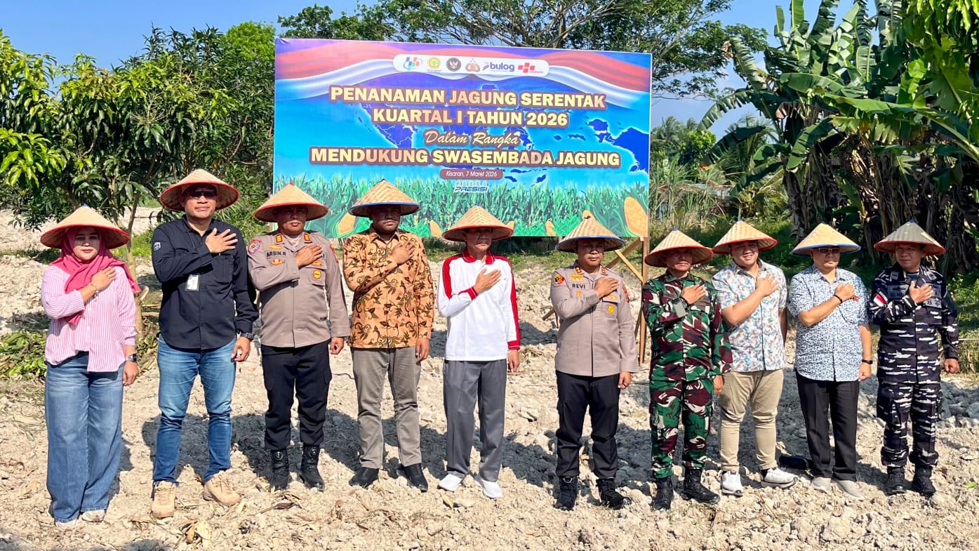 BRI BO Kisaran Ikuti Tanam Raya Jagung Serentak, Dukung Swasembada Pangan 2026