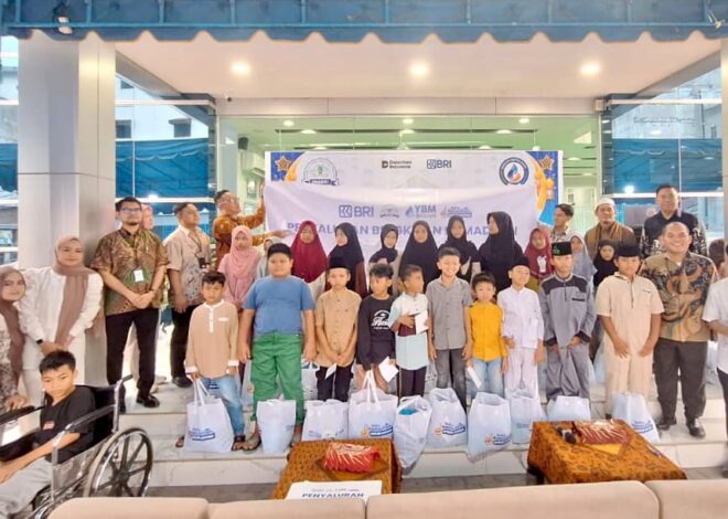 BRI BO Kisaran Gelar Buka Puasa Bersama dan Beri Bingkisan Ramadan untuk Anak Yatim