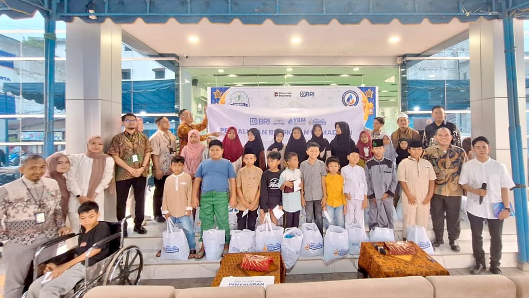BRI BO Kisaran Gelar Buka Puasa Bersama dan Beri Bingkisan Ramadan untuk Anak Yatim